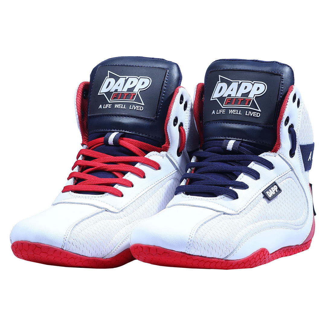 DAPP Weightlifting Shoes Athlete Series WhiteRed