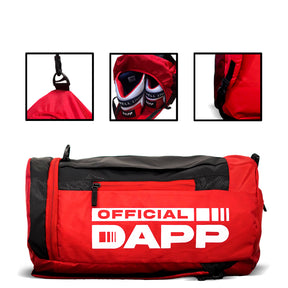 DAPP Athletic Duffle Bag - Red