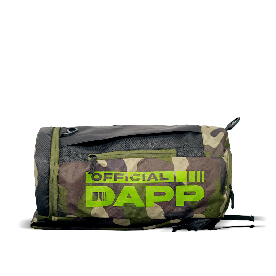 DAPP ActiveKit Weightlifting Camo Shoes and Athletic Duffle Bag Camo