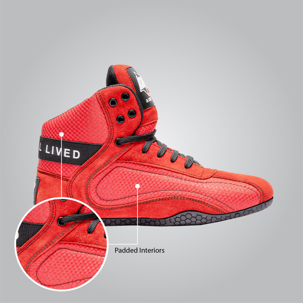 DAPP Weightlifting Shoes X Series Red