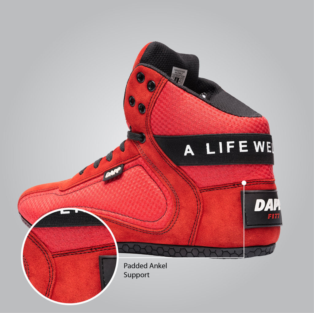 DAPP Weightlifting Shoes X Series Red