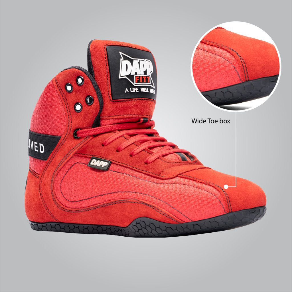 DAPP Weightlifting Shoes X Series Red