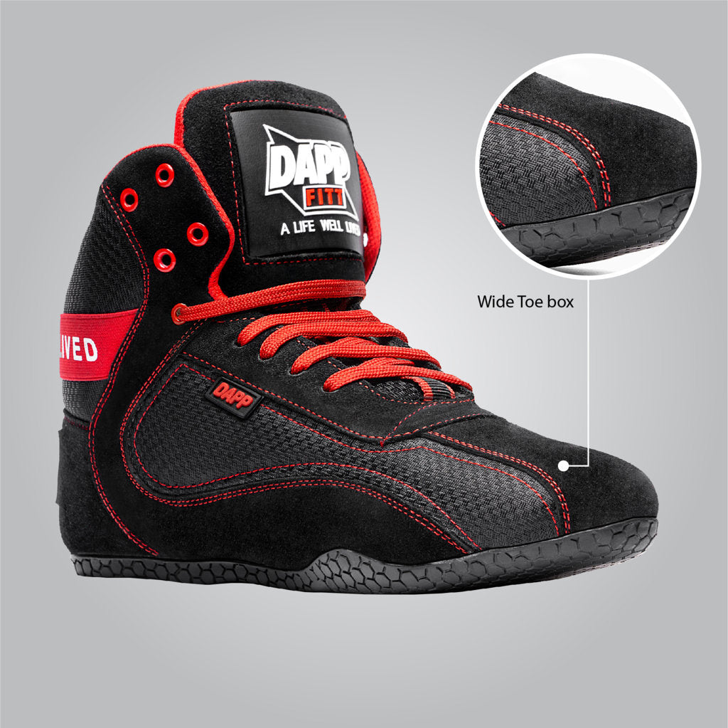 DAPP Weightlifting Shoes X Series Black