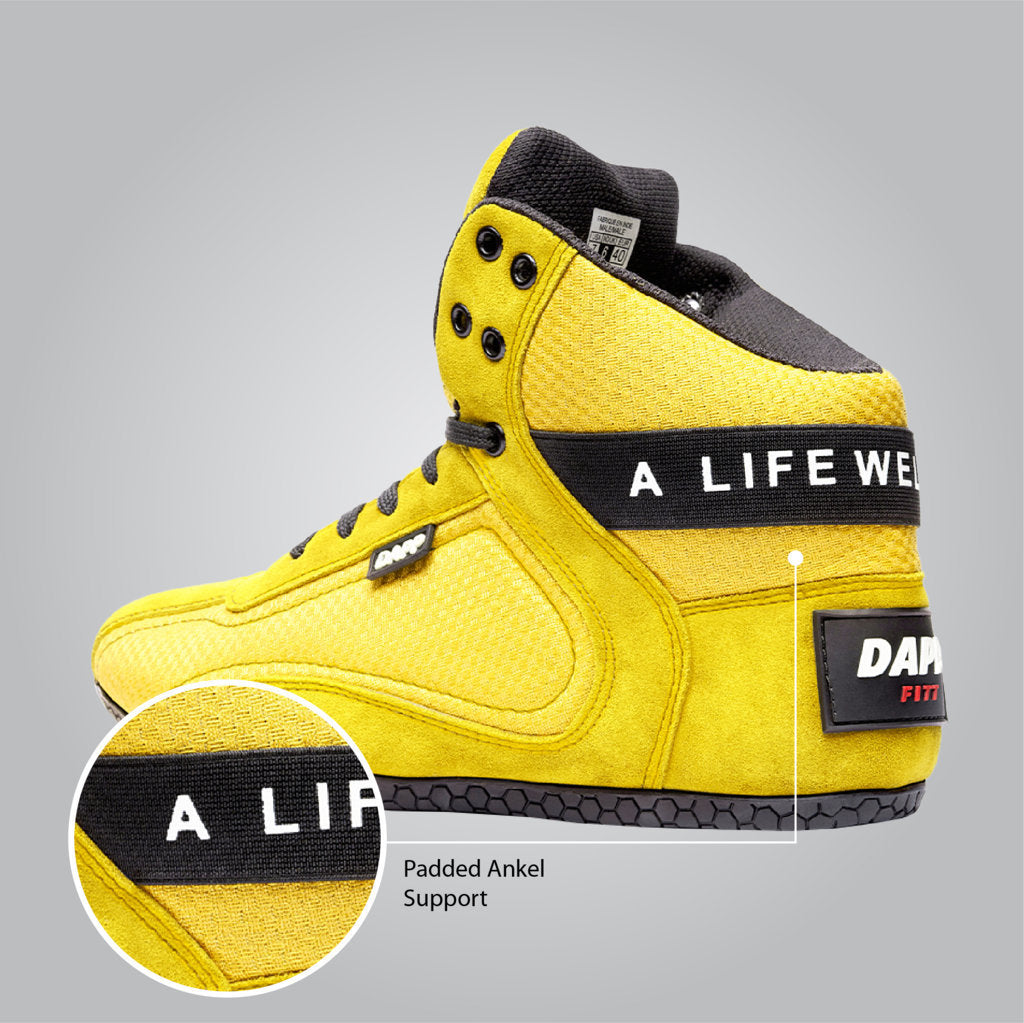 DAPP Weightlifting Shoes X Series Yellow