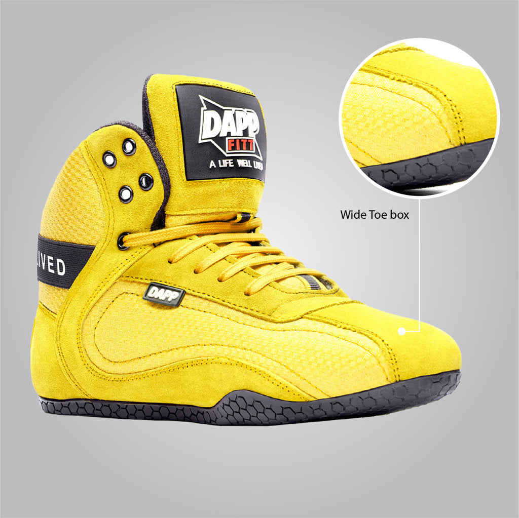 DAPP Weightlifting Shoes X Series Yellow