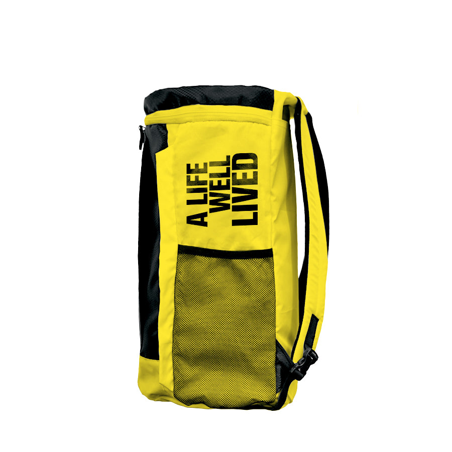 DAPP ActiveKitG Weightlifting Yellow Shoes and Athletic Duffle Bag Yellow and Hydration Gallon