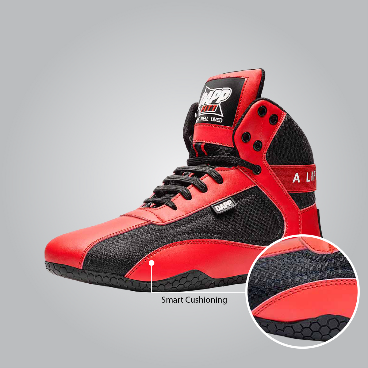 DAPP Weightlifting Shoes Z Series RedBlack