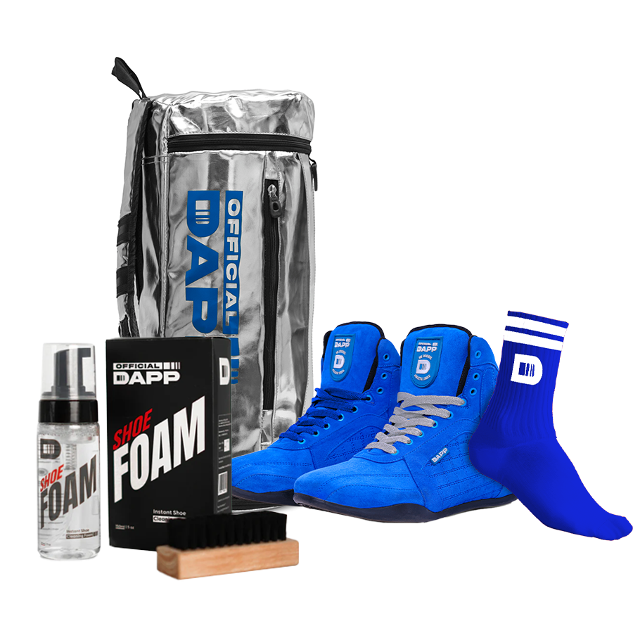 Pro ActiveKit Weightlifting Shoes and Pro Duffle Bag Blue